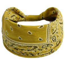 凱西瑞奇 女性髮帶 佩斯利頭巾 皮拉提斯 運動 瑜珈 慢跑 頭帶, 3個, 款式29