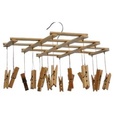 INART 附16個夾子的漂亮衣架, 2個, 單一顏色