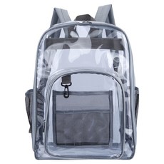 ELVEO 야구 직관가방, 투명 + 그레이, 1개