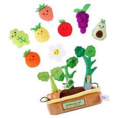 jollybaby 幼兒用安全布製玩具水果樹扮家家酒遊戲組, 1套, 混合顏色