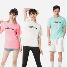 MI MI LEO 高透氣吸排T恤3件組 台灣製 E7, 薄荷綠 + 白色 + 蜜桃粉