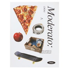 PLEPLE 2026 Moderato 手帳, 紅蘋果, 1個