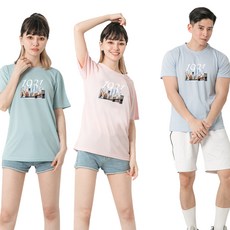 MI MI LEO 高透氣吸排T恤3件組 台灣製 E8, 淡綠色 + 淡粉色 + 淡藍色