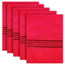 코지웰 때밀이 때 목욕타월 WA5001, 레드, 1개입, 5개