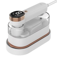 컴스 2 in 1 접이식 핸디 스팀다리미, TS860N, 화이트