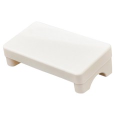 소소하우스 발이편한 인체공학 경사형 발받침대, 화이트