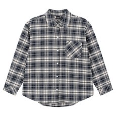 applepink 青少年寬鬆版格紋襯衫 U502