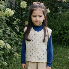 哲秀與英熙 兒童鬱金香背心