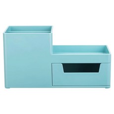 deLi 得力 多功能收納盒 8907 172 x 88 x 90mm, 1層, 淺藍色