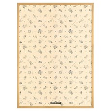 Tenyo 迪士尼 木砌拼圖框 2000片專用 102 x 73cm, 1個, 原木色