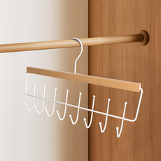 Inart 日常衣架 FE-0078掛鉤, 1個, 啞光白