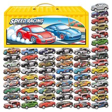 스피드 레이싱 풀백 미니카 B101, 랜덤발송, 60개 랜덤발송, 60개