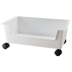 Otem 移動式書車, 白色, 1層