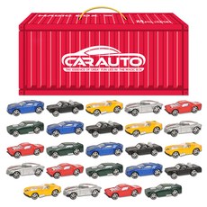 OZ TOY 運動迷你車套裝, 24個, 隨機出貨