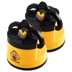 웰롯 주방 칼갈이, 옐로우, 2개