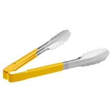 볼라스 스테인리스 쿨터치 다용도 집게 24cm, 옐로우, 1개