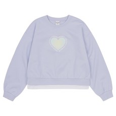 theyoungster Polham Kids 女童柔軟毛圈布圖案大學T