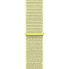 Apple 정품 2025 애플워치 스포츠 루프, 네온 옐로, 1개, 40mm, One Size