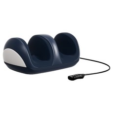 온열 왕볼 롤링 종아리 발 마사지기, GD-011, 블루