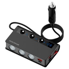 아이나비허브 고속 150W 7in1 시거잭 충전 차량용 멀티소켓 ISC-MHP01, 1개, 7구