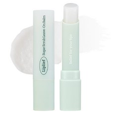 Liplief 糖粒磨砂免洗護唇膏, 3.2g, 裸色, 1個