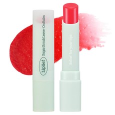 Liplief 糖粒磨砂免洗護唇膏, 3.2g, 薄透, 1個