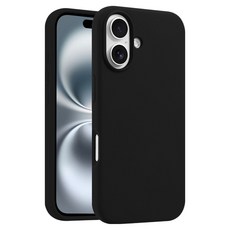 無品牌 手機 液態矽膠 保護殼 iPhone 17 6.3吋 防摔 不沾紋 1.5mm 爵士黑
