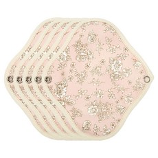 WIZLLY 防水棉質護墊 迷你 5入, 1個, 5片