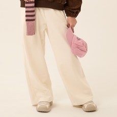 applepink 兒童絲絨寬褲 U661