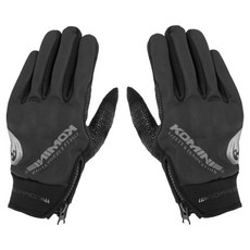 KOMINE PROTECT防風手套 雙手穿戴組 GK-839, BLACK