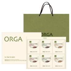 ORGA 燕麥穀物脆 3種禮盒組 + 提袋, 1套, 可可穀物脆 150g + 堅果穀物脆 150g + 莓果穀物脆 150g