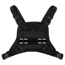 戰術胸包, 1個, 黑色