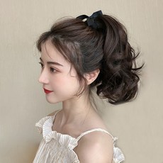 vvgabal Dalbi Da In馬尾局部假髮, 粉筆棕, 1個