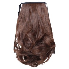 【貝貝假髮】女式馬尾高熱線加長假髮串型40CM, 牛奶, 1個