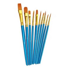 Gunfra 著色高級畫筆10件組, 綜合尺寸, 1套