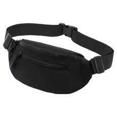 DisTiff運動斜背包, 黑色, 1個