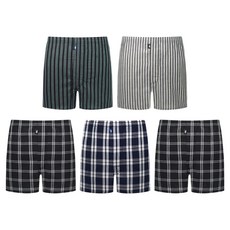 TRY 含大尺碼 不易皺 防皺四角褲 5件組