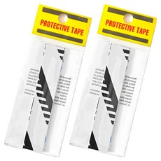 搏仕卡 羽球拍拍頭保護貼紙 拍頭套, 2個, 混合顏色