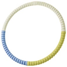 Friyu 可拆卸拼接式兒童軟體呼啦圈, 1個, 500g, 藍色