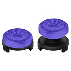 SPACE SHIELD Sony PlayStation PS5 DualSense 相容 流星 FPS 增高搖桿帽套組, 1套, 藍色, 單一商品