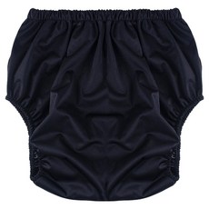 Happy Mine 男女通用尿布防水防漏罩 黑色 XL(腰圍 70~110cm), 1個, 1入, 大型