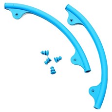 搏仕卡 羽球拍保護頭套 矽膠套, 2個, 藍色