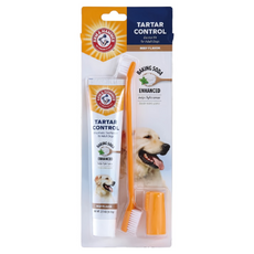 ARM&HAMMER 犬用3合1潔牙套組 除垢, 1個, 67.5g