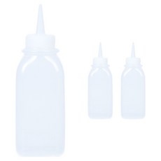 리빙패밀리 국내생산 잘라쓰는 사각 소스통 1구 뚜껑 미포함, 3개, 450ml