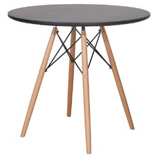 彬彬小舖 小圓桌 簡約現代 時尚美觀, 黑色