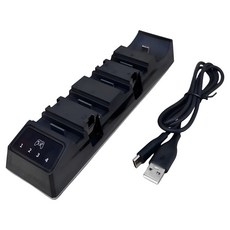 PGTECH GP SWITCH2/SWITCH 9合1座充, 1個, 黑色, GP-392S