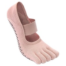 Asana 寬帶全趾防滑瑜珈皮拉提斯五指襪
