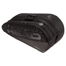 HEAD 海德 Tour 球拍包 螢光網球拍袋 261955, 黑色, 1個