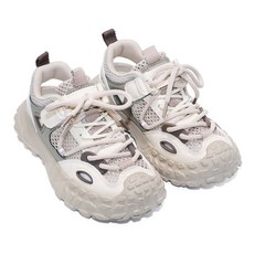 LITTLE BOBDOG 兒童款 魔鬼氈輕量護趾運動涼鞋 B-023 34碼