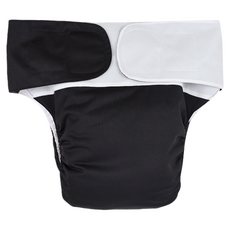 Happy Mine 尿布保護防水罩 老人/患者用 腰圍 50~126cm 黑色, FREE(onesize), 1個, 1入